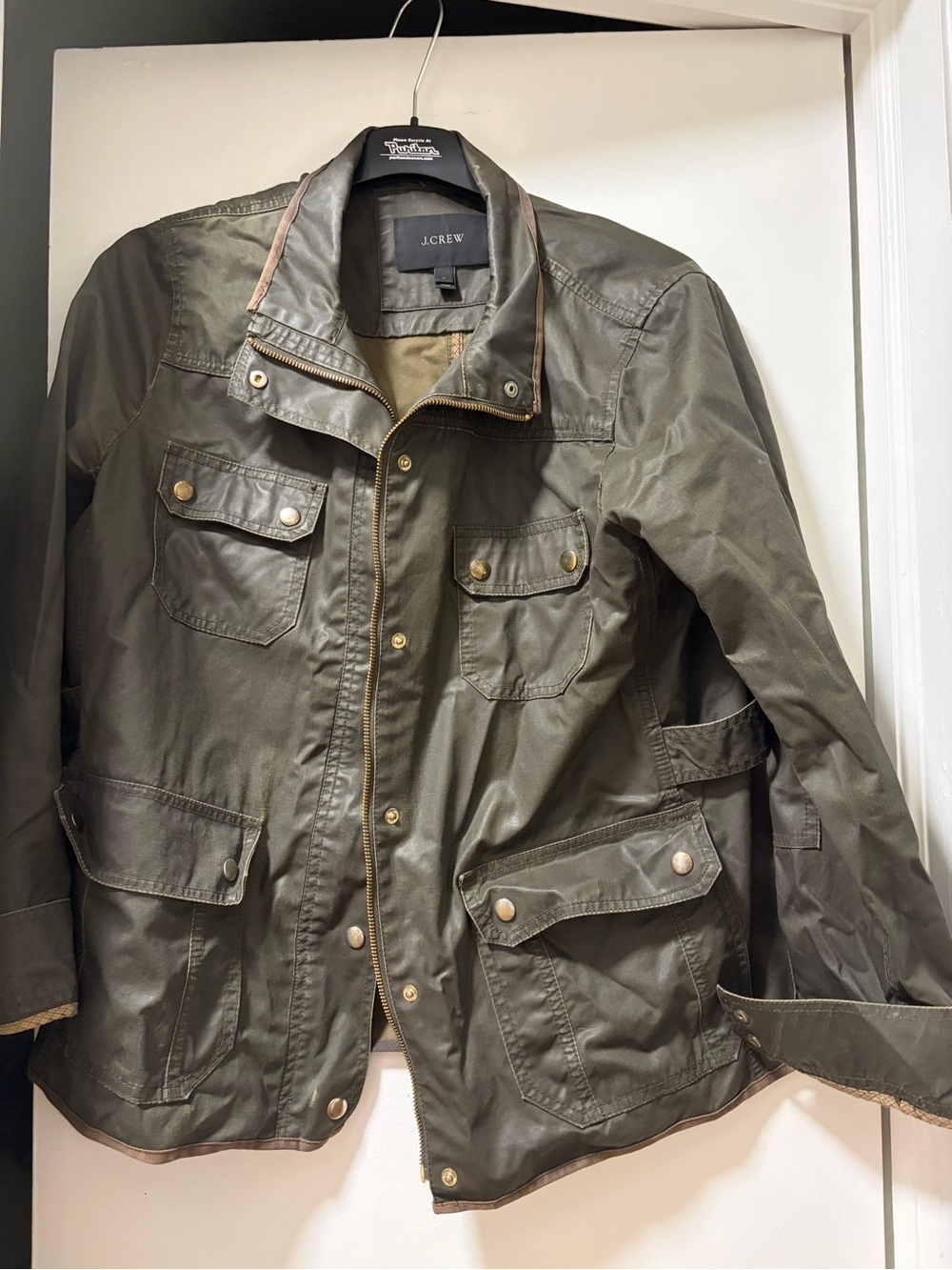 J. Crew Olive Green Utility Field Jacket